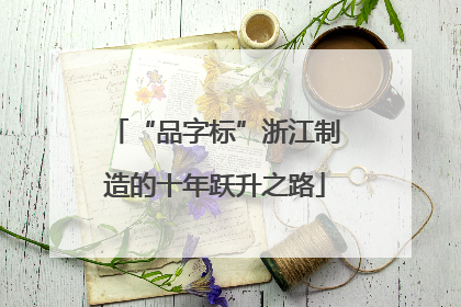 “品字标”浙江制造的十年跃升之路