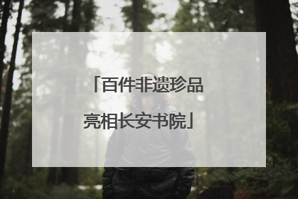 百件非遗珍品亮相长安书院
