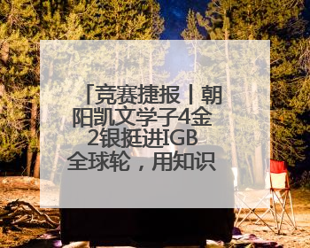 竞赛捷报丨朝阳凯文学子4金2银挺进IGB全球轮，用知识回应地球之问