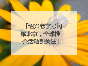 绍兴老字号闪耀北京，全球推介活动引关注