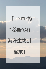 三亚亚特兰蒂斯多样海洋生物引客来