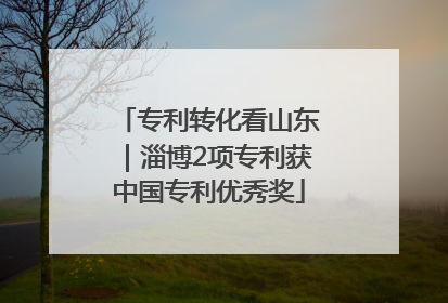 专利转化看山东｜淄博2项专利获中国专利优秀奖