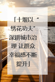 十堰以“绣花功夫”深耕城市治理 让群众幸福感不断提升