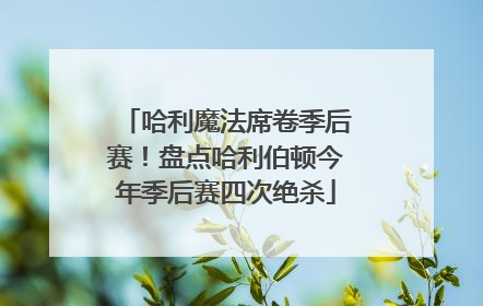哈利魔法席卷季后赛！盘点哈利伯顿今年季后赛四次绝杀