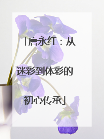 唐永红：从迷彩到体彩的初心传承