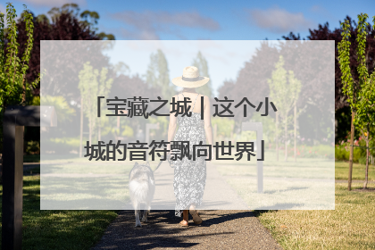 宝藏之城｜这个小城的音符飘向世界