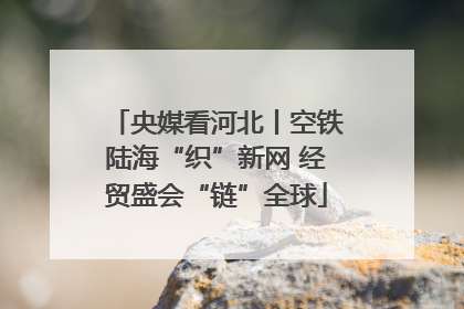 央媒看河北丨空铁陆海“织”新网 经贸盛会“链”全球