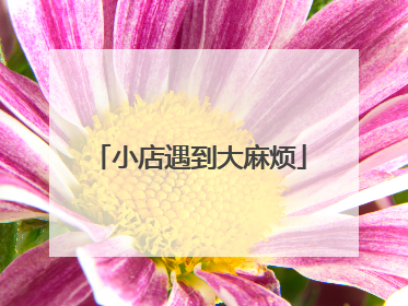 小店遇到大麻烦
