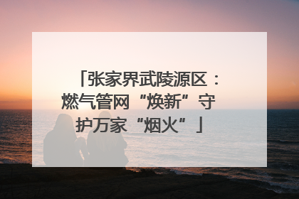 张家界武陵源区：燃气管网“焕新”守护万家“烟火”
