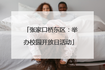 张家口桥东区：举办校园开放日活动