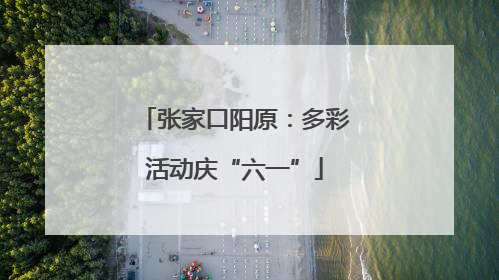 张家口阳原：多彩活动庆“六一”