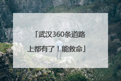 武汉360条道路上都有了！能救命
