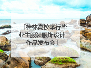 桂林高校举行毕业生服装服饰设计作品发布会