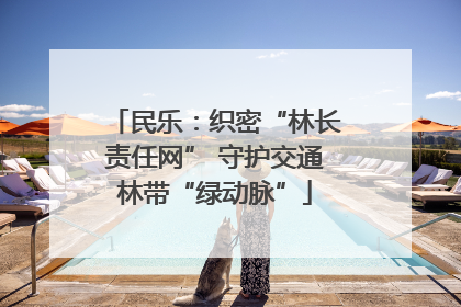 民乐：织密“林长责任网” 守护交通林带“绿动脉”