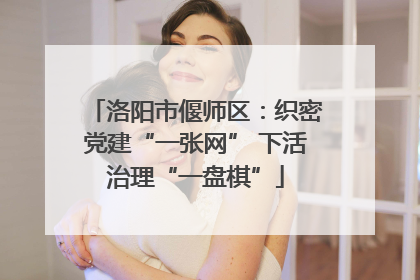 洛阳市偃师区：织密党建“一张网” 下活治理“一盘棋”