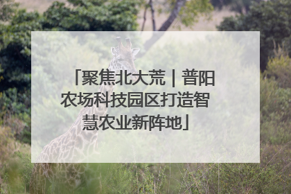 聚焦北大荒｜普阳农场科技园区打造智慧农业新阵地