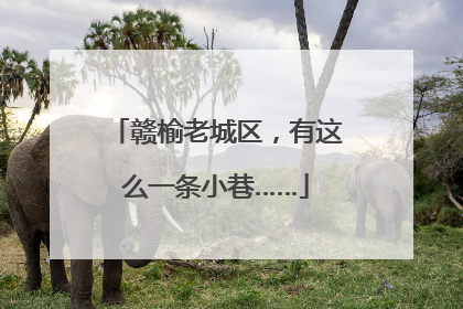 赣榆老城区，有这么一条小巷……