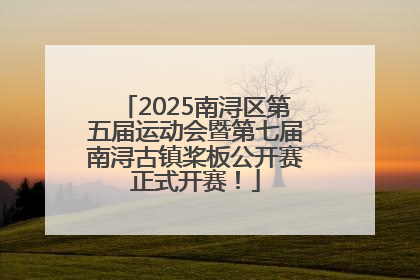 2025南浔区第五届运动会暨第七届南浔古镇桨板公开赛正式开赛！