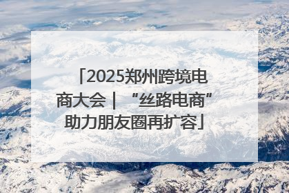 2025郑州跨境电商大会｜“丝路电商”助力朋友圈再扩容