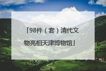 98件（套）清代文物亮相天津博物馆