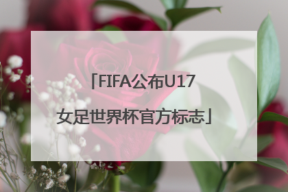 FIFA公布U17女足世界杯官方标志